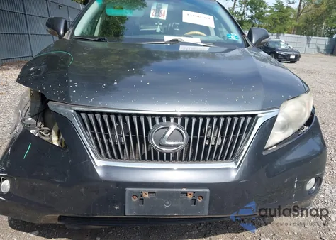 2010 Lexus Rx 350 from USA, damaged, VIN 2T2BK1BA0AC077209